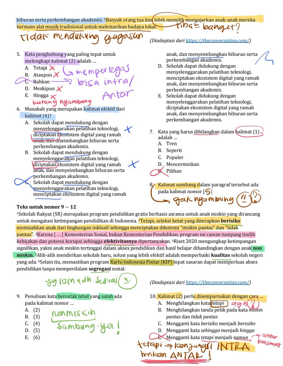 ocean_studyhub's tweet image. Pembahasan PBM TO #4 Pahamify (MIPY) UTBK/SNBT 2026 😸🤟

Semoga membantu yaa buat eval feel free to correct or add something (sorry tulisan ku jelek) 🍗

Pdf by kak @tomatourss thank you🩷
*pdf eval on the thread okey..