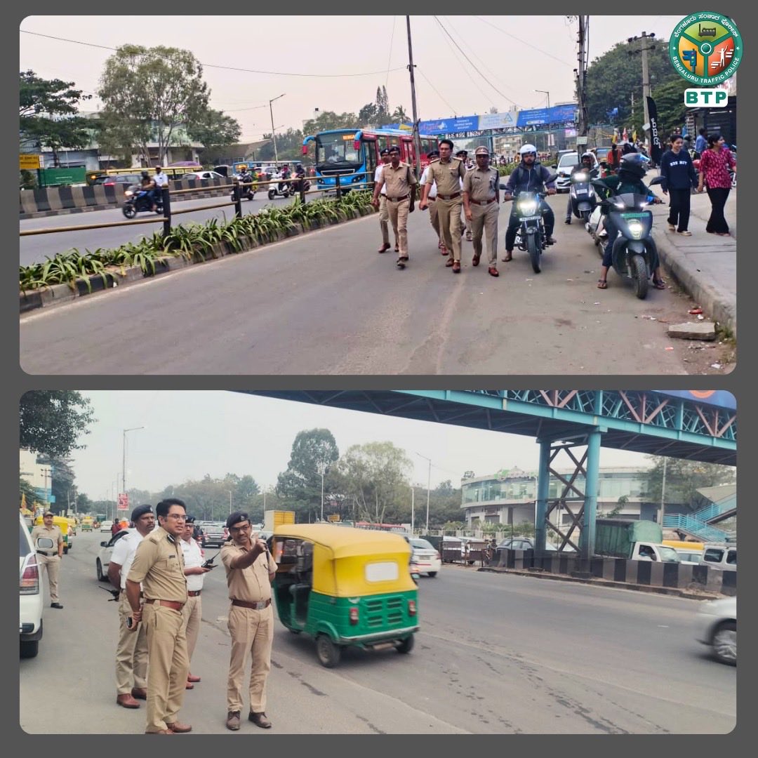 Joint CP, Traffic, Bengaluru tweet media