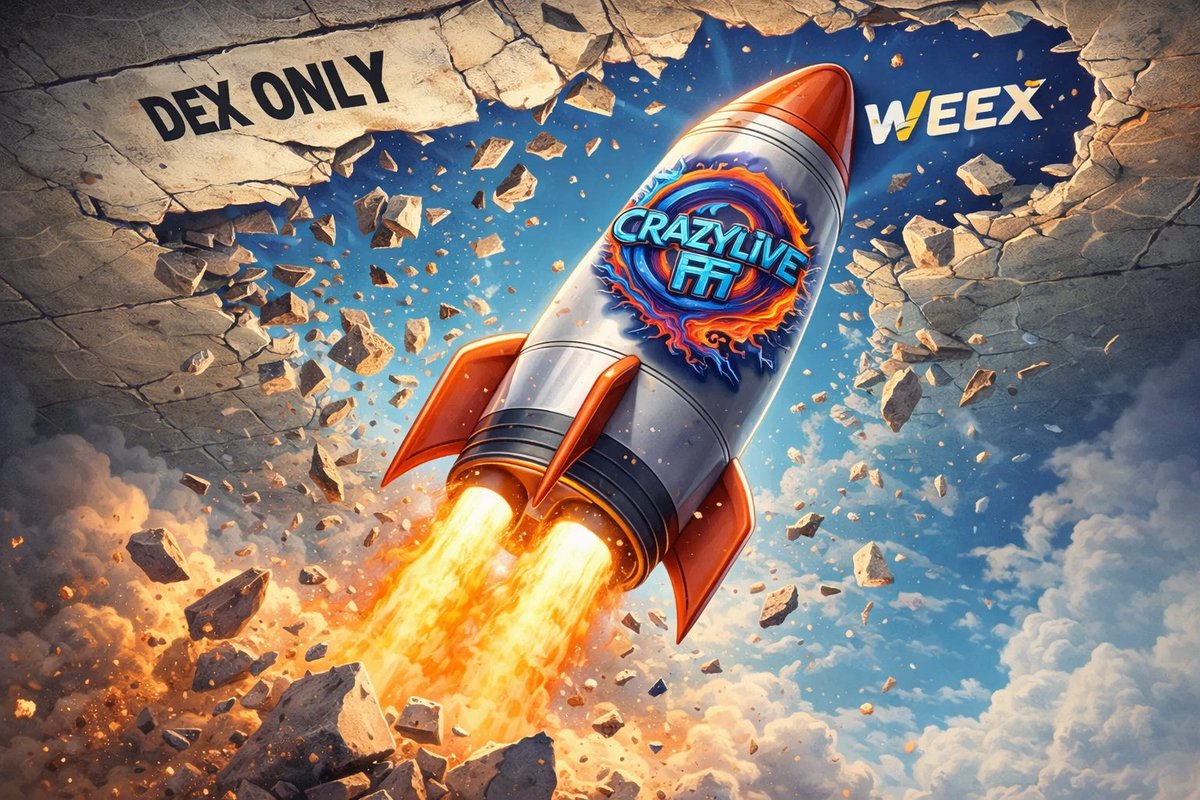 whiteghold's tweet photo. @crazylivedao @WEEX_Official 🔥🔥🔥
This changes everything
$CRAZYLIVE now WEEX 😱

Liquidity unlocked
Chaos activated
Momentum has shifted

The new phase begins.... https://t.co/ADYfkr6qOy