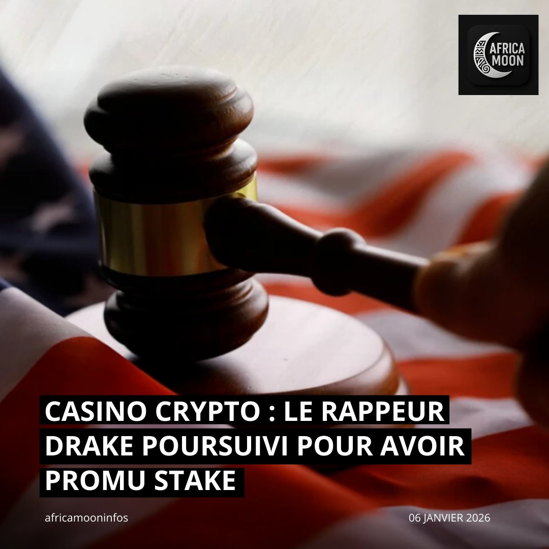 #Drake visé par une action collective en Virginie : il est accusé, avec #adinross, d’avoir utilisé le casino crypto #Stake pour des transactions douteuses et des campagnes de streaming frauduleuses.
5 M$ de dommages réclamés, affaire sous la loi #RICO.