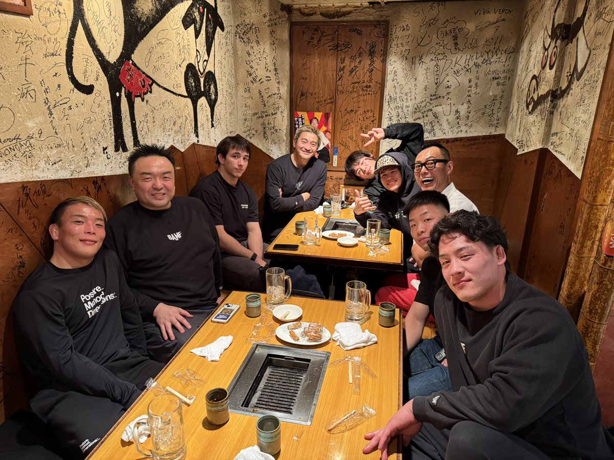 みんな目指してる場所は一緒🥇🌍👑🔥

良い刺激&amp;良いお肉
ありがとうございました🤝❤️‍🔥