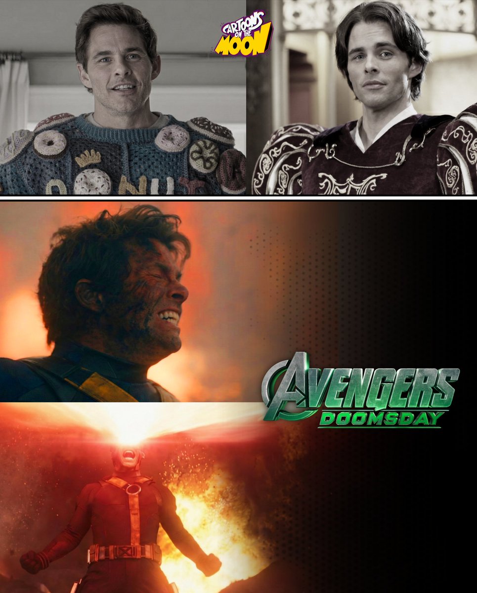 CartoonsOTMoon's tweet image. Después de 12 años, James Marsden regresa como Cyclops en Avengers Doomsday