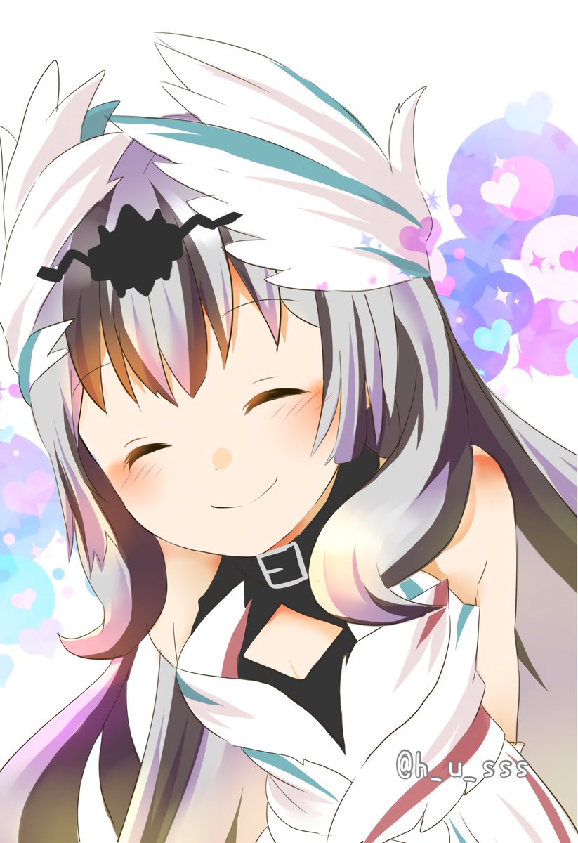 h_u_sss's tweet image. 描き直しSmileyヴェイル！