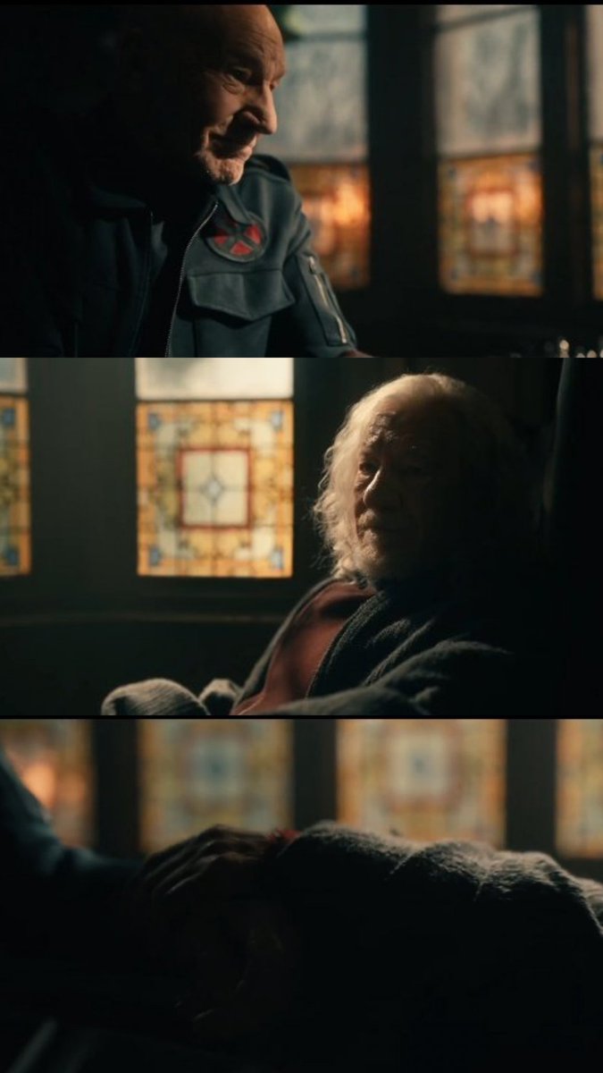 Old cherik always holding hands as they face death together... I'm so sick