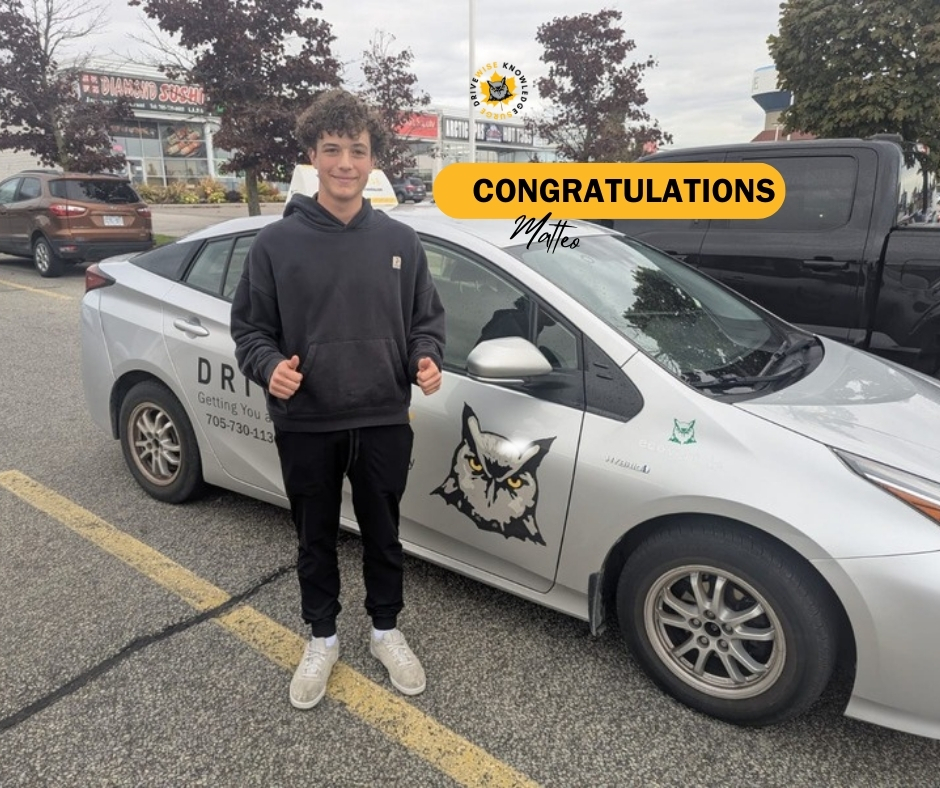 Congrats to our newest licensed drivers! Road-ready and confident. 

#DrivingSchool #DriveWise #DrivingLessons #NewDrivers #TeenDrivers
Driving School | Ontario | Barrie