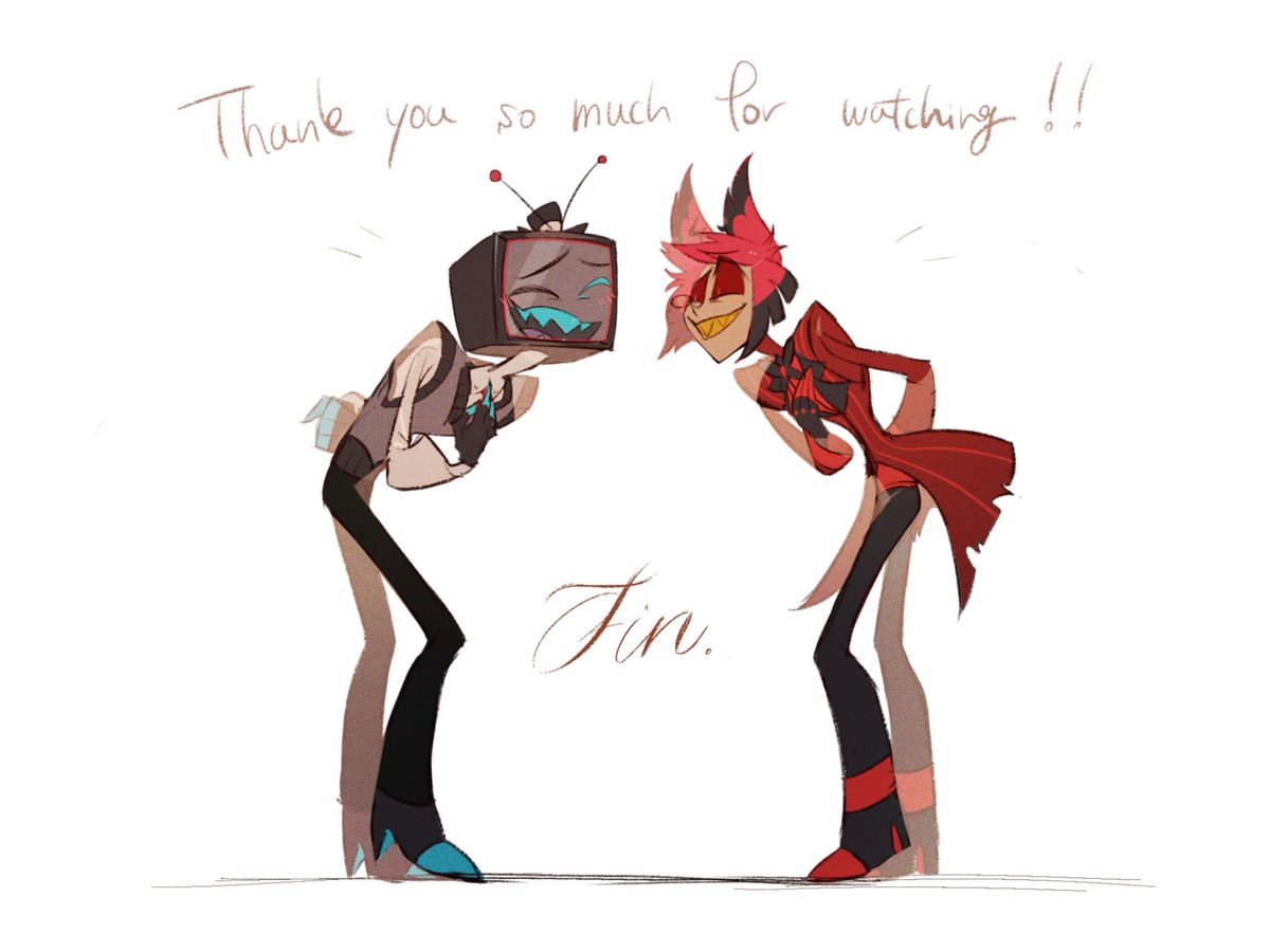 Euhage73's tweet image. #voxal 

踊ってるヴォクアラ📺🦌
沢山見てくれてありがとうございました✌️
またいつか描きたい