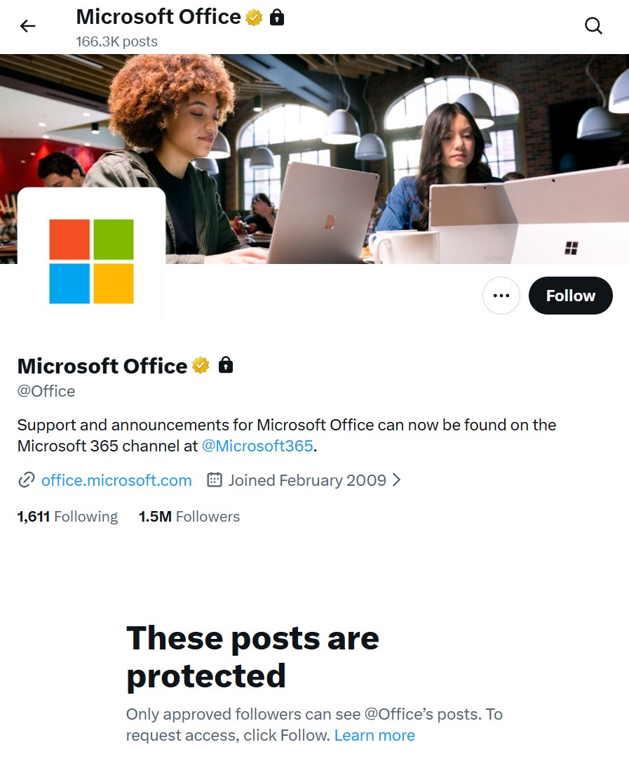 No more office. 😳