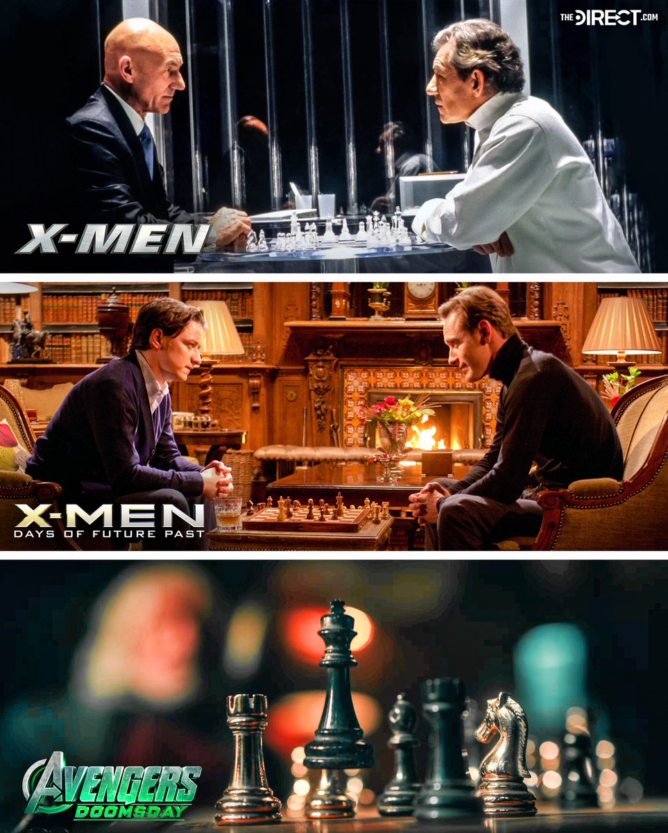 MCU_Direct's tweet photo. Charles &amp; Erik's chess matches through the years: https://t.co/CXkJOId8bl