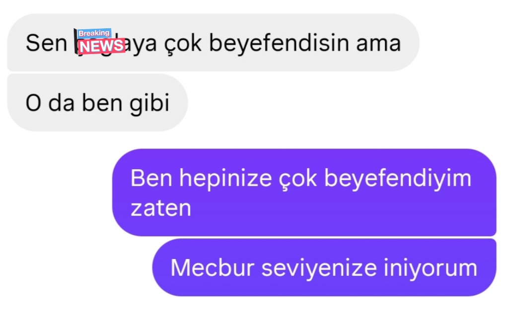Benim alçakgönüllülük.