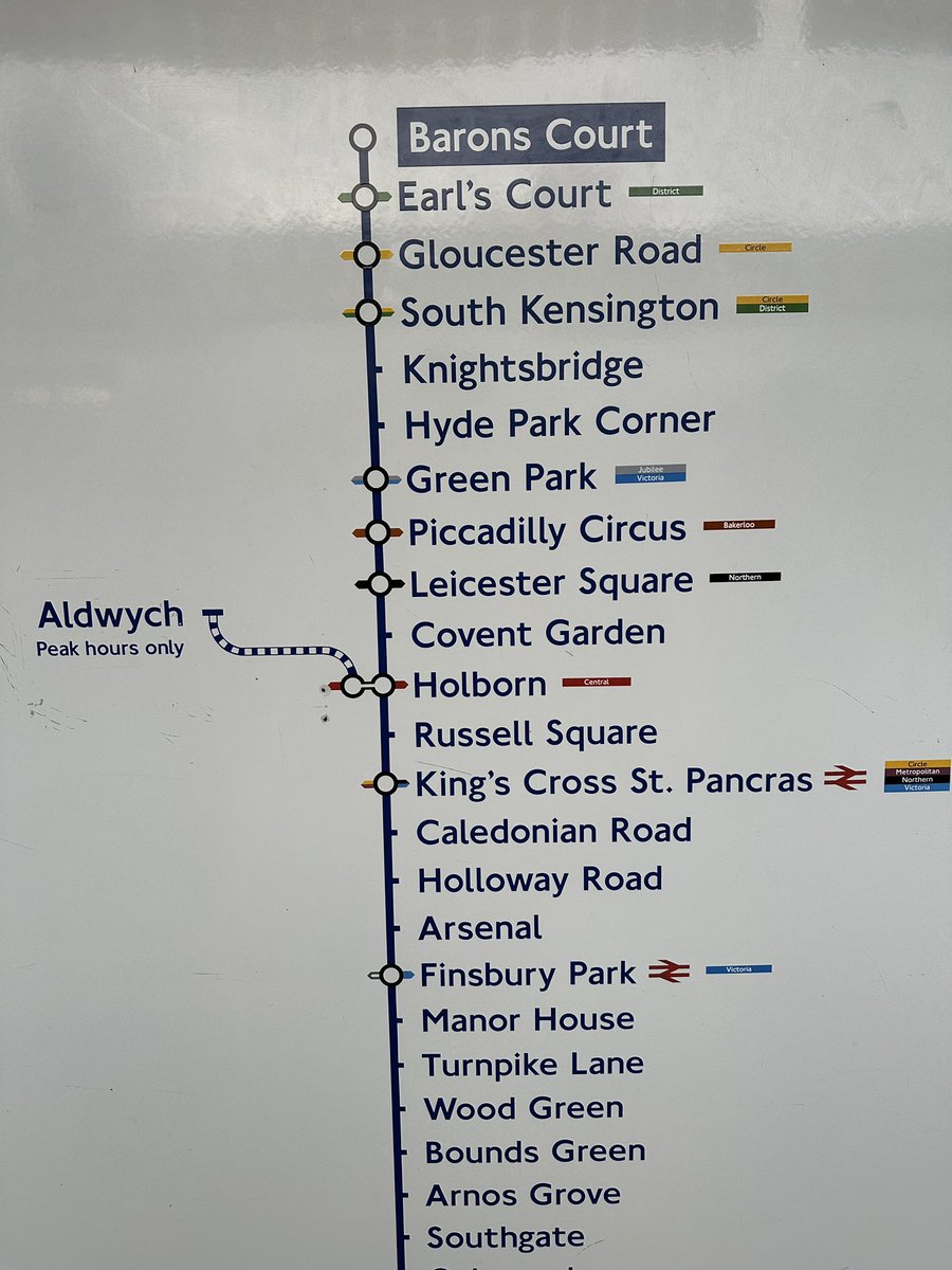 PatrickMulkern's tweet image. Relic of the past on display at Barons Court.