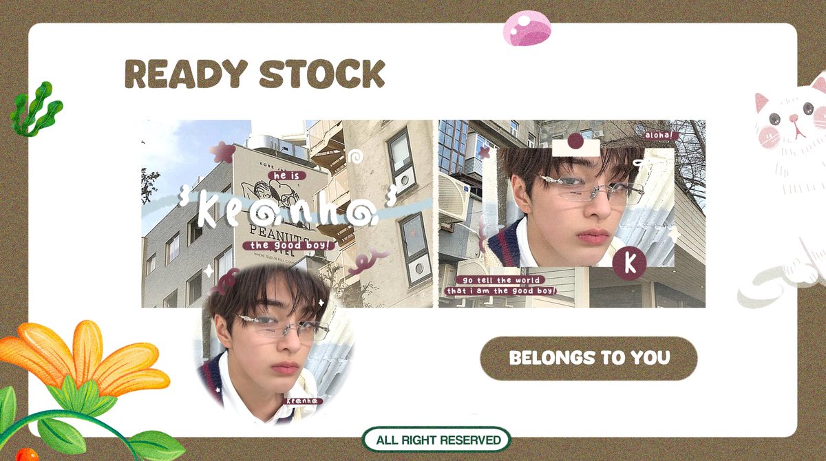 rinbunby's tweet image. ☘️help repost thankyou! 

    hi! shera's membawa ready stock layout cortis keonho seonghyeom foto terbaru🥢 dengan harga 6.OOO/each dan free retext! marie jajan🐈‍⬛✨

#zonauang #zonajajan