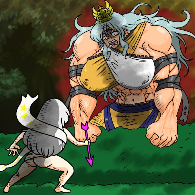 邂逅「古代原人vs土着ゴリラ」 