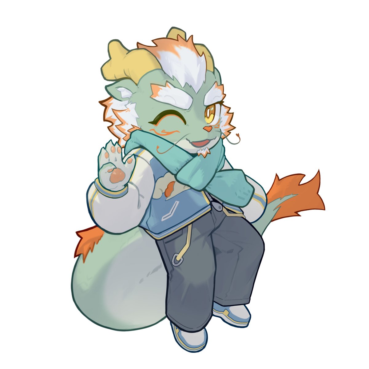 너무 이쁜 웃는 표정이랑 인사 버전도 추가로 받았어요~!!