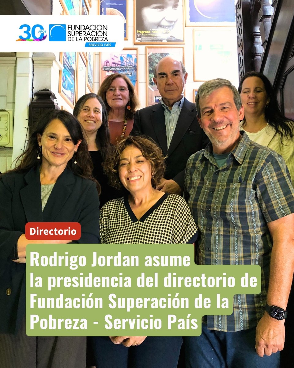 superarpobreza's tweet photo. 🙌 Con mucha alegría les contamos que @rodrigojordan  asume como nuevo presidente de nuestro directorio, tomando la posta de Andrea Repetto, quien asume la vicepresidencia.

Seguimos avanzando con fuerza y compromiso por un Chile más justo y sin pobreza. https://t.co/k16zTELDV4