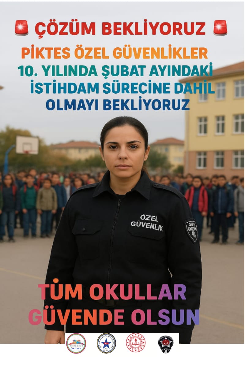 <a href="/trthabercanli/">TRT Haber Canlı</a> #Piktes
<a href="/csgbakanligi/">T.C. Çalışma ve Sosyal Güvenlik Bakanlığı</a>
<a href="/isikhanvedat/">Prof. Dr. Vedat Işıkhan</a>
<a href="/memetsimsek/">Mehmet Simsek</a>
🛑 SAYIN YETKİLİLER 
🚨OKULLAR TEHLİKEDE🚨

🛑 OKULLARDA SİLAHLAR
KONUŞUYOR
🛑ÖĞRETMEN MÜDÜR
VURULUYOR
🛑ÖĞRENCİLER KORKUYOR

🛑 1714 PİKTES ÖZEL GÜVENLİKLER 
👉ÇIKARILAN ve ÇALIŞAN 
10 YILLIK TECRÜBE İLE
SİZLERDEN ÇÖZÜM BEKLİYOR