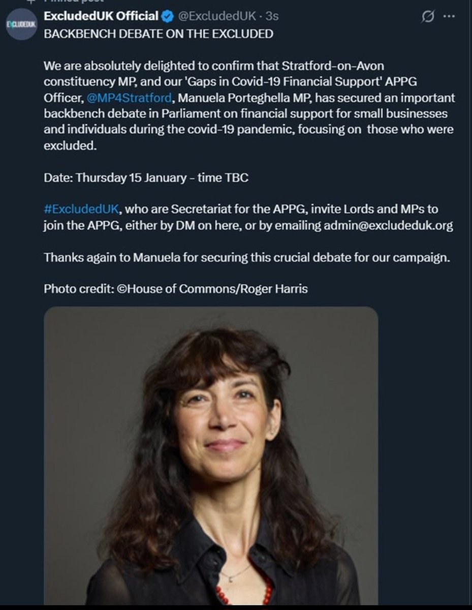 <a href="/AdnanHussainMP/">Adnan Hussain MP</a> Even though with you still not replying to any of our 22+ emails since you was elected Adnan, all of your #ExcludedUK victims in #Blackburn at least hope that you wil fight their cause at <a href="/MP4Stratford/">Manuela Perteghella MP 🔶</a>'s debate on the 15th?. 

#ExcludedUK <a href="/ExcludedUK/">ExcludedUK Official</a> 
x.com/i/status/19998…