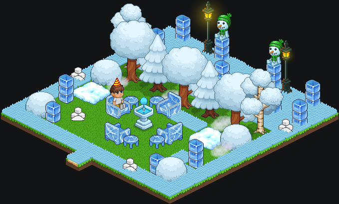 TicutoGame's tweet photo. ✨Space Spotlight✨

Welcome to Winter Wonderland, a space wrapped in snow and ice, where frosted trees, icy furniture and glowing lamps create a calm, magical escape🧊❄️

#Ticuto #Indiegame #CommunityBuilds