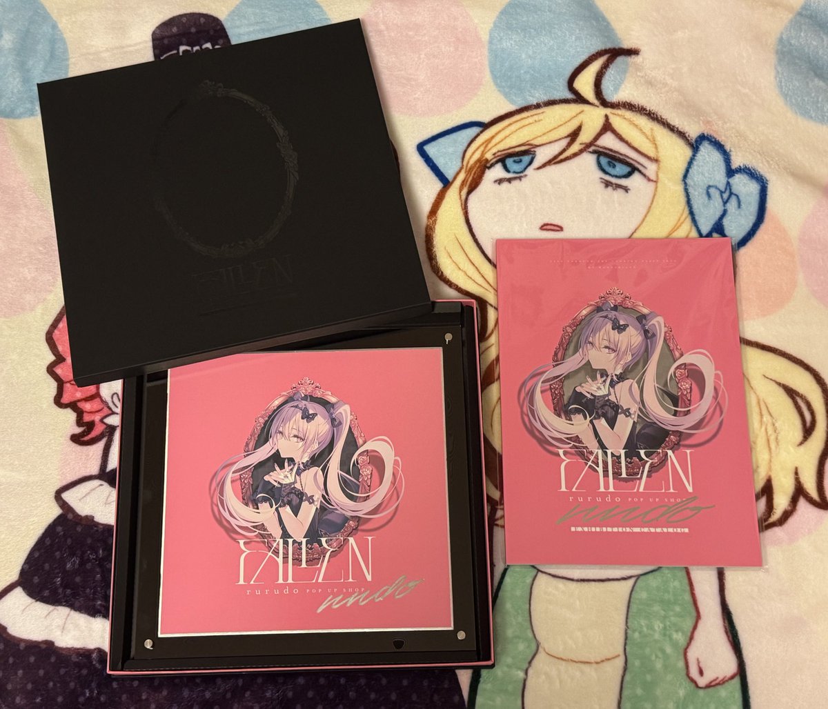 rurudo先生（@rurudo_）のPOPUPショップ”FALLEN”のディスプレイボード