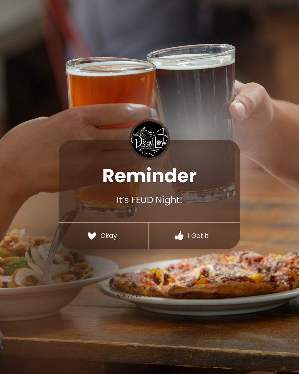 FEUD NIGHT 🤝 WING NIGHT

See you there!