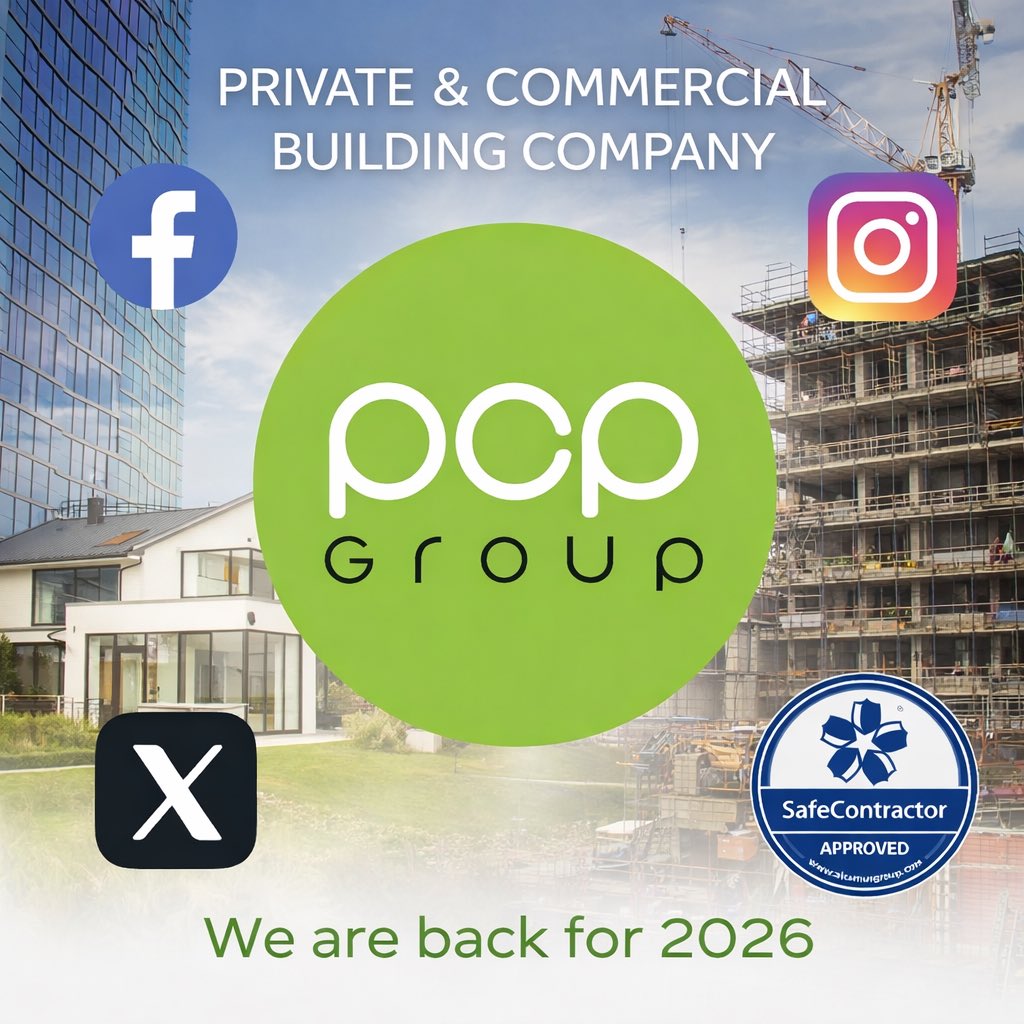 PCPBuilding's tweet photo. Back in Surrey &amp; Sussex for 2026! 

From homes 🏠 to commercial builds 🏢, no project is too big or small. Experienced team ✅ Quality from start to finish ✅

👉 Planning a project? Let’s chat &amp; secure your build slot!
📞 01342 895 399 
✉️ office@pcplimited.org

#Surrey #Sussex https://t.co/MqaQUfuL9j