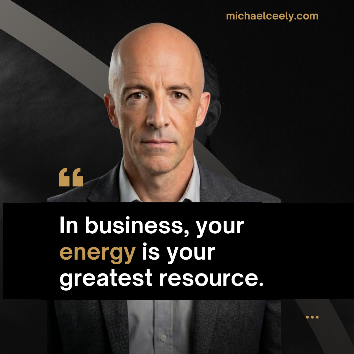 MichaelCeely's tweet photo. As an executive, entrepreneur, or business owner, you need to guard your ENERGY.

You don't make good decisions when you're tired, grumpy, or feeling negative. 

Consider making "no" your new default this year.

#executivetips #leadership https://t.co/2BgRLwR6uY