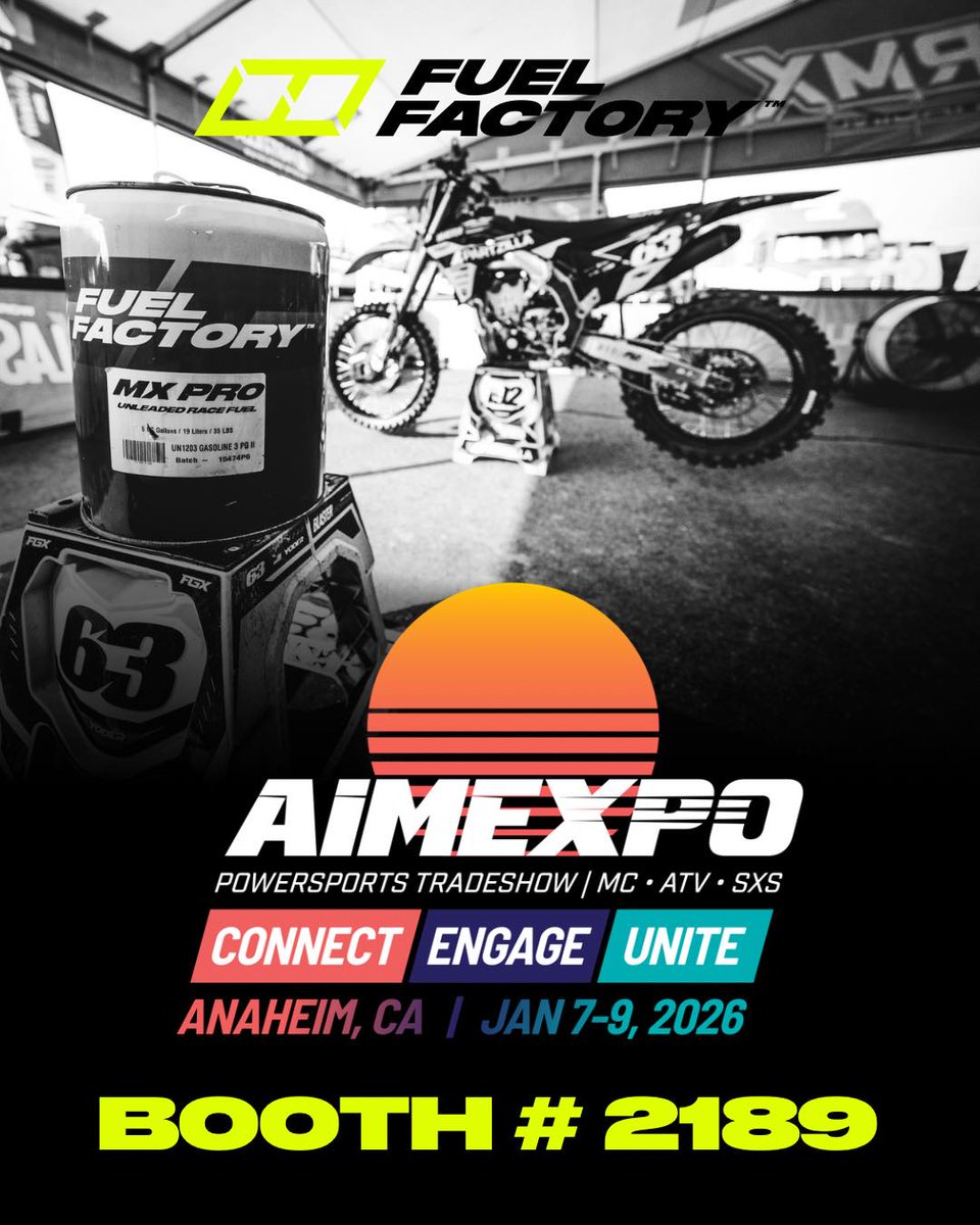 fuelfactoryusa's tweet image. 📍This week you can catch our team at the AIMExpo 💥

You can find us in booth #2189 along with our distributor Merit Oil Company, we have some exciting things planned you don’t want to miss out on so make sure you stop by‼️
