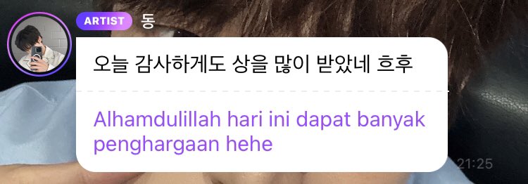 neodoyies's tweet image. the idol                           what he said