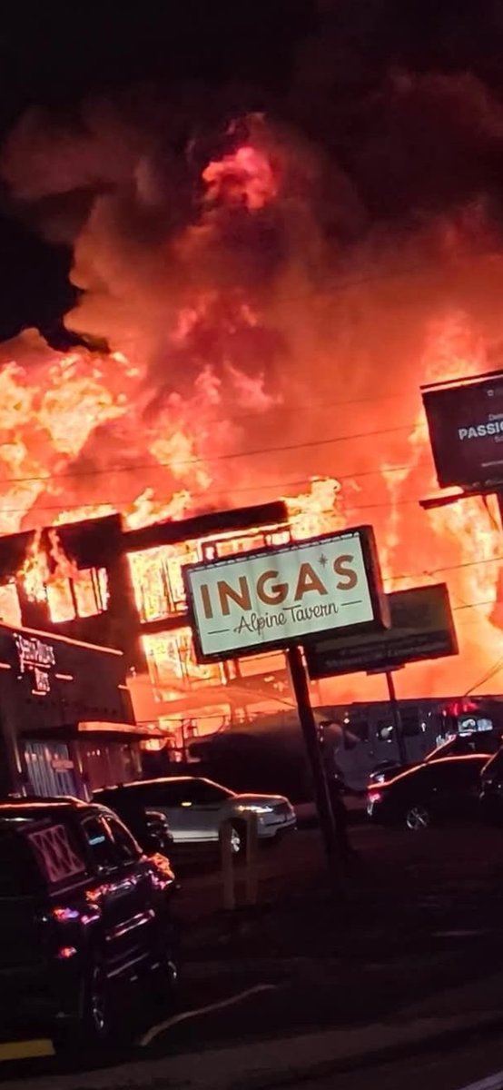 IngasTavern's tweet photo. Hello Friends,
We are hearing from many guests, past and present if there is anything they can do to help after the lost and reduced revenue of the fire.

First if you can stand a little smoke smell on the way to the front doors we would love to see your beautiful faces. We are anxious to serve you.

Second we do deliver on DoorDash Uber Eats and Grubhub, please consider ordering your next meal from Inga's.

Third please consider leaving us a review on Google, Yelp and yes Facebook and share the kind words we are hearing with the rest of the public.

Lastly if you feel you want to contribute here is our link to Venmo. 
https://t.co/ikSX1nfRIX