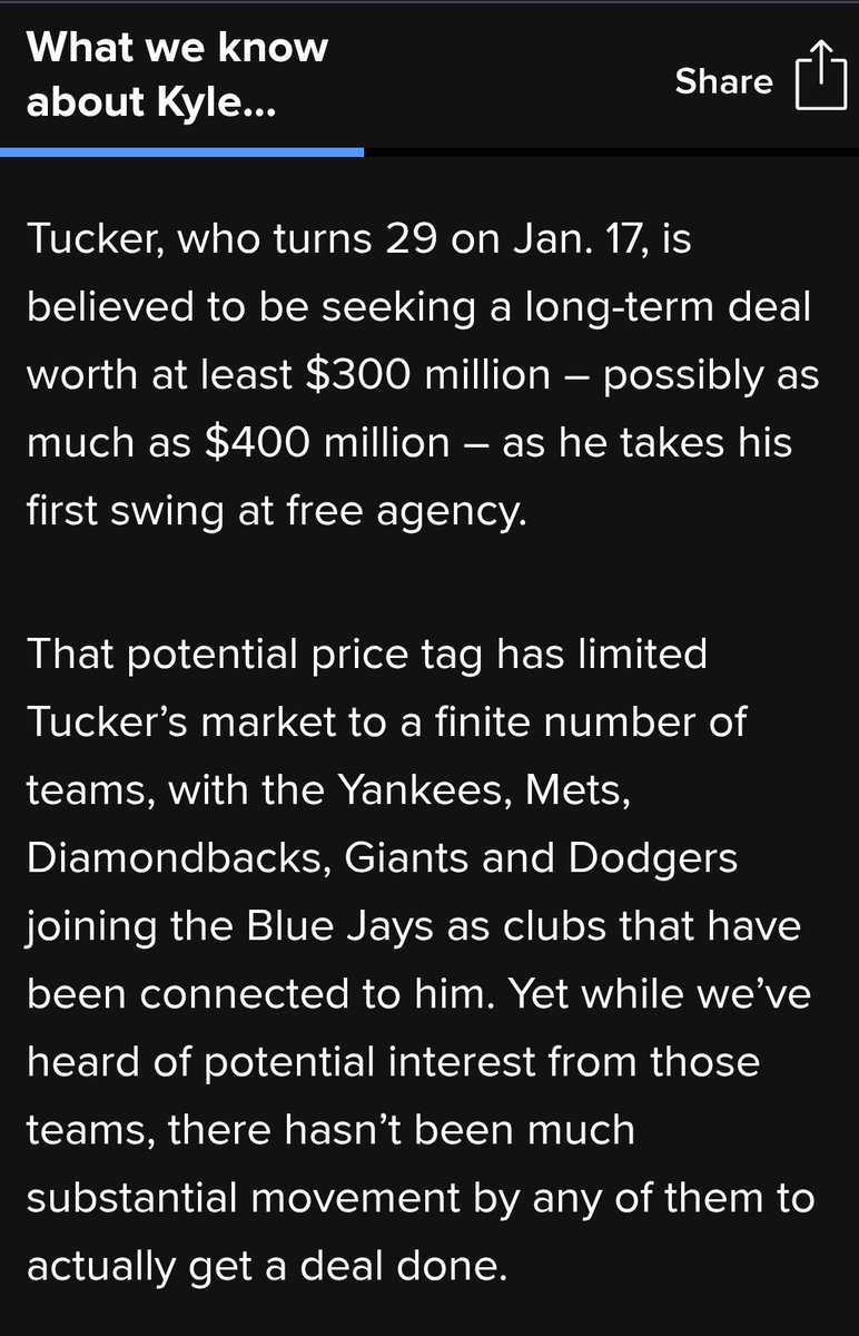 DarthDbacks's tweet image. Mark Feinsand says that the Diamondbacks have been connected to Kyle Tucker
I have no clue how Arizona could afford him but that's a mind boggling thing to read and makes me super curious.