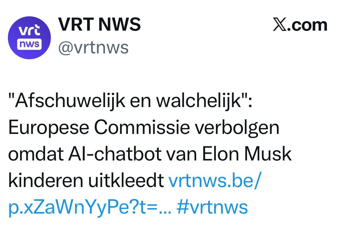 FionaFeagle's tweet image. We zullen maar zwijgen over de afsguwelijke en walchelijke spelling van @vrtnws hier.
