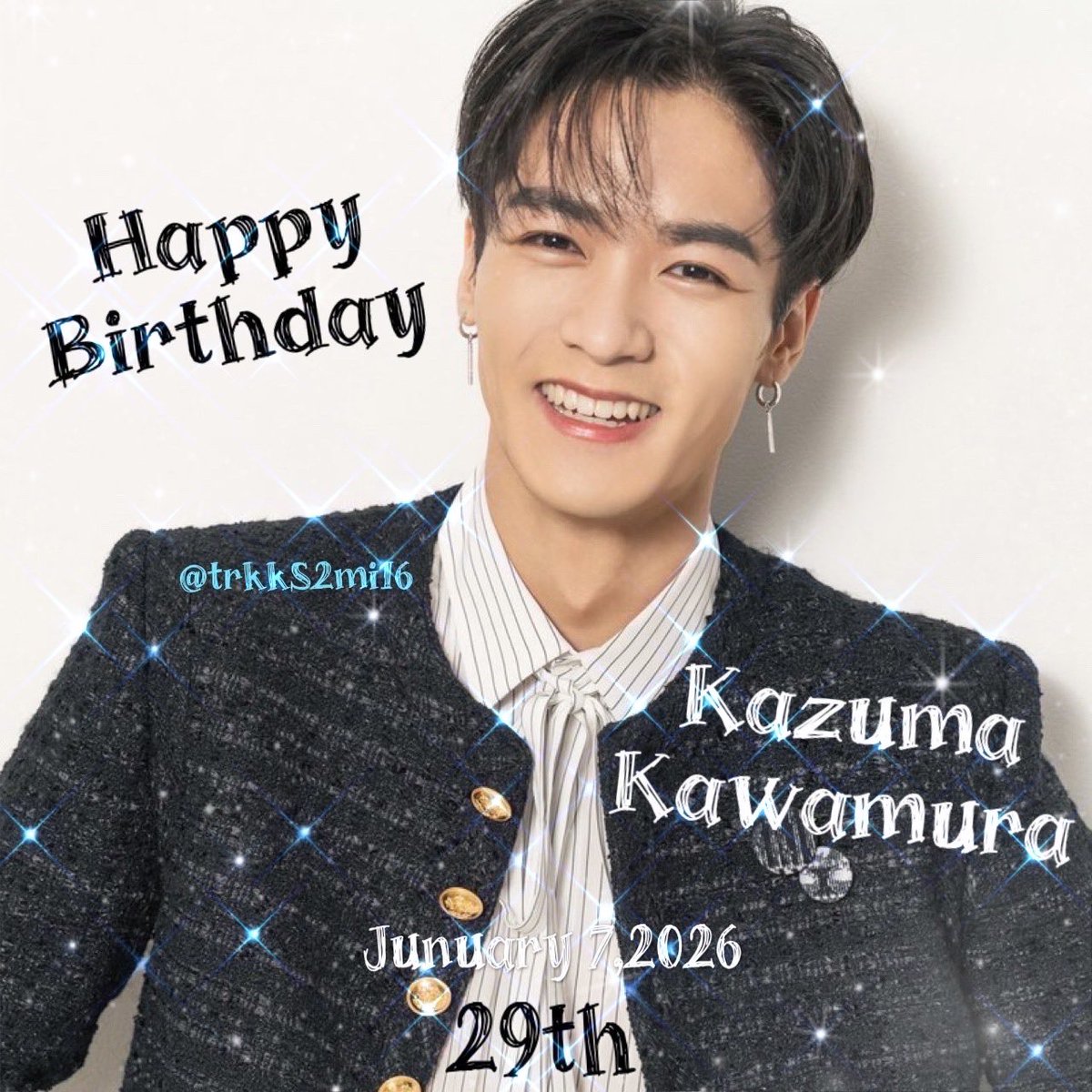 THE RAMPAGE 川村壱馬くん🐺29歳のお誕生日おめでとうございます