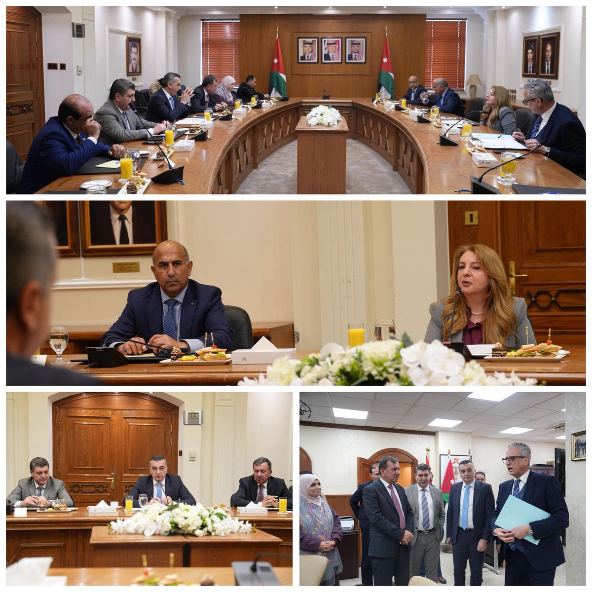 التقت وزير دولة للشؤون الخارجية الدكتورة نانسي نمروقة في مقرّ الوزارة لجنةَ الشؤون الخارجية في مجلس النوّاب برئاسة النائب هيثم زيادين، بحضور أمين عام الوزارة السفير ضيف الله الفايز.

ووضعت نمروقة اللجنة في صورة جهود الدبلوماسية الأردنية بقيادة جلالة الملك عبدالله الثاني لخدمة