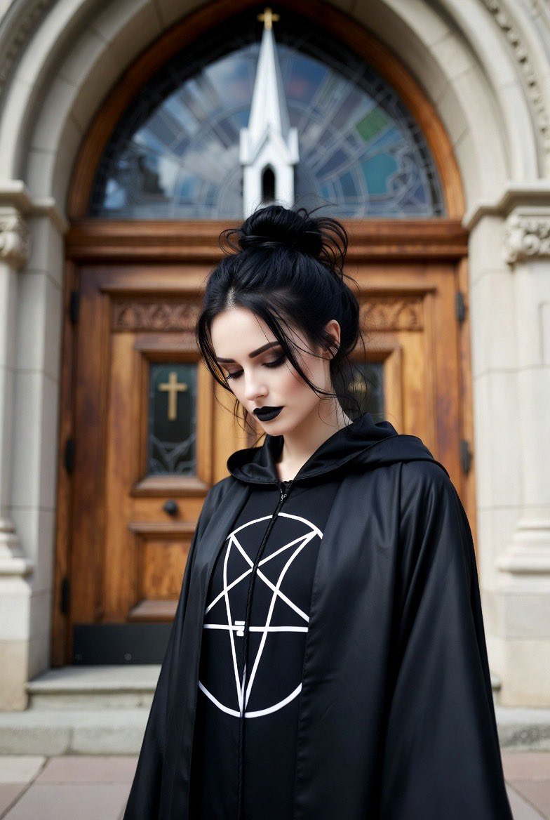 DavidFischer's tweet image. If this woman was outside your church, would you invite her in?