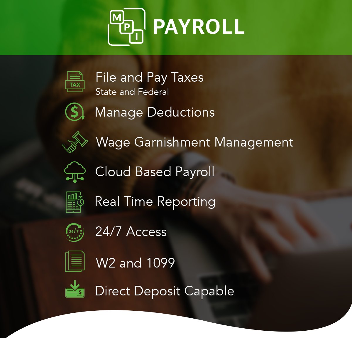 MPIDelaware's tweet photo. Spend less time on payroll. More time on your business. Let’s talk. https://t.co/5KPay42nuC

#PayrollServices #SmallBusinessSupport #BusinessOwners #HRTools #PayrollSolutions #ComplianceMatters #TimeSavingTools #GrowingYourBusiness #BackOfficeSupport https://t.co/yEPcz09tJx