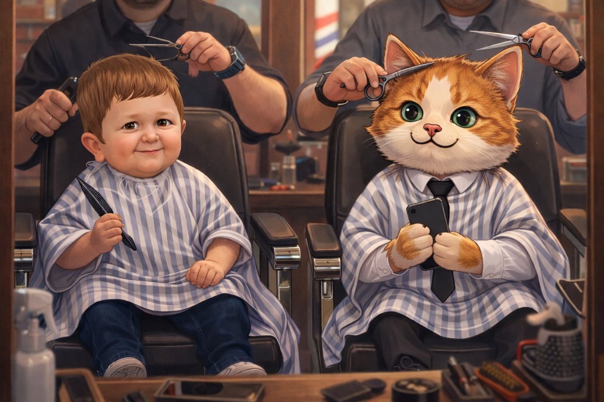 Create us the most beautiful haircut and earn a comment 😎
$BARSIK 

#crypto #memecoin #solana #haircut