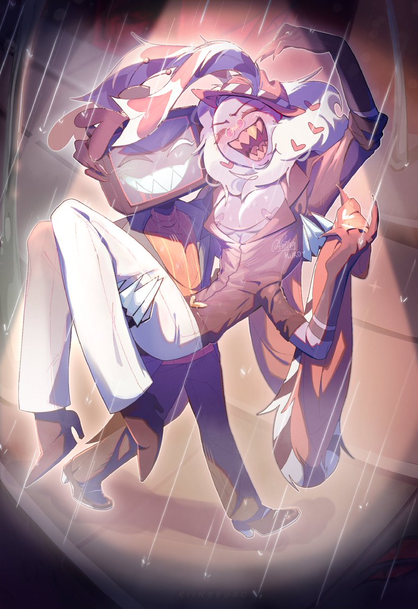 No matter how bleak.. #hazbinhotel #hazbinhotelvox #Valentino #voxval #staticmoth