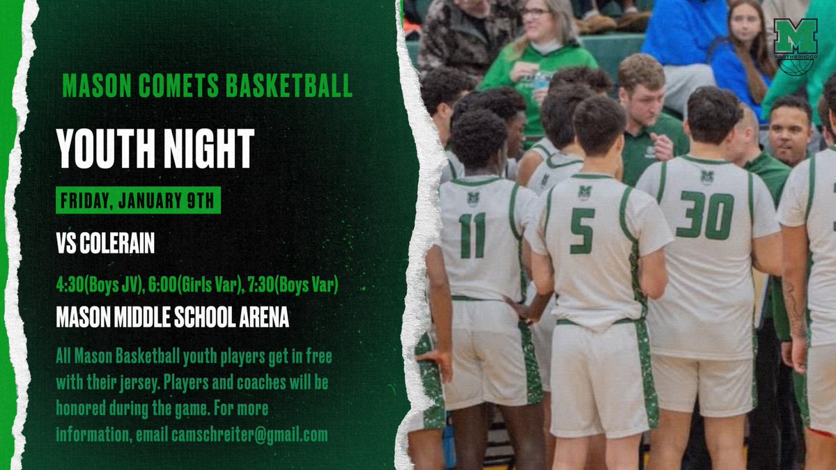 Mason Comets Boys Basketball tweet media