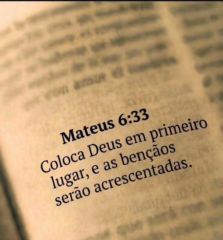 ✝️ Mateus 6:33