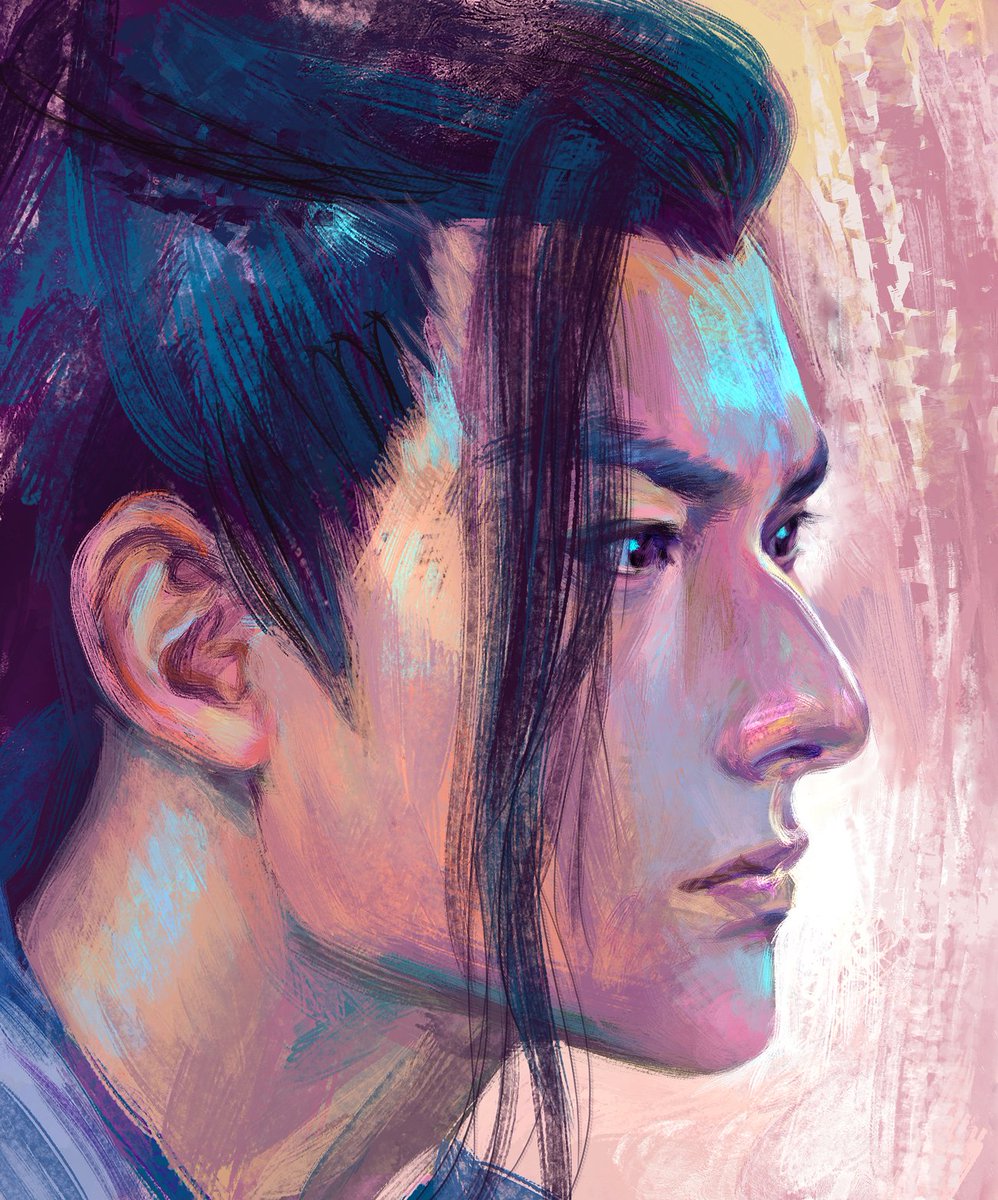 Pearlescent Jiang Сheng portrait🐚