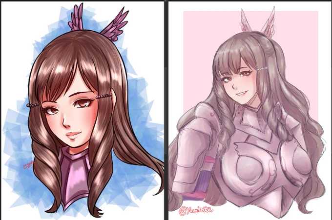 i did draw sumia back in 2018 so I guess this is just a lil comparison thing after all these years haha
