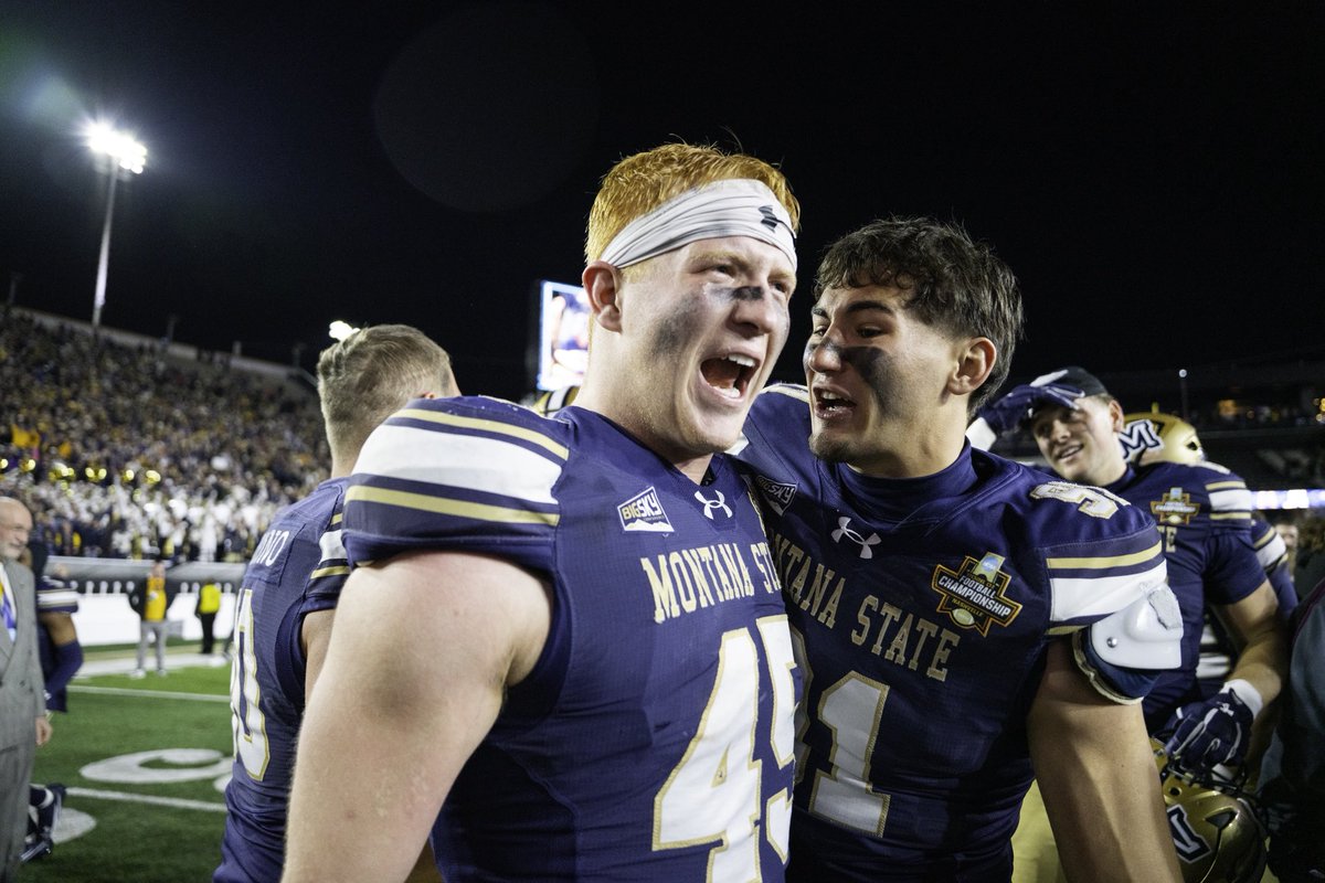 Montana State Football tweet media