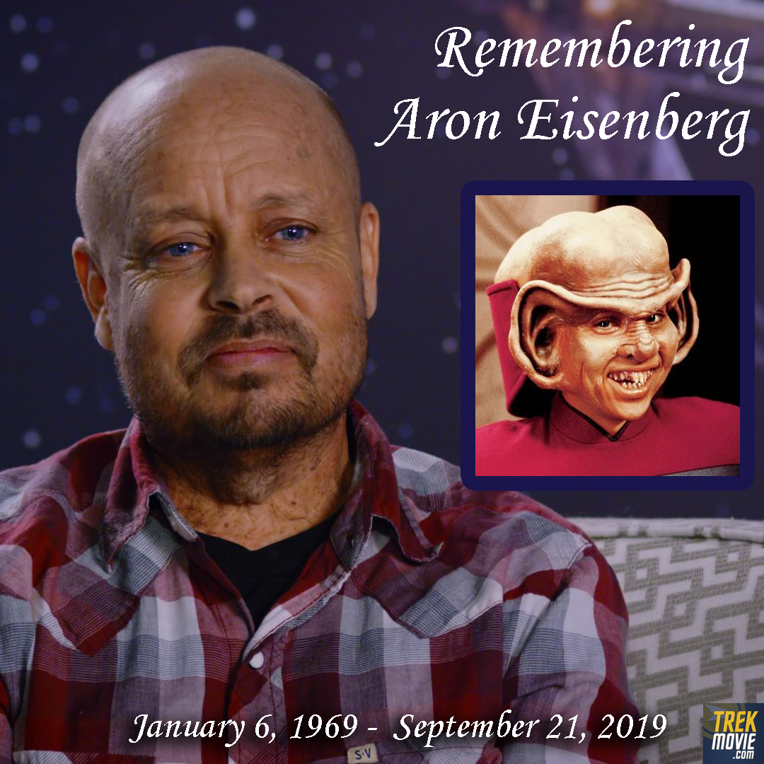 TrekMovie's tweet photo. On his birthday, we remember the great Aron Eisenberg, who played Nog on all 7 seasons of #StarTrekDS9 and guest starred in #StarTrekVoyager's "Initiations." Gone far too soon, and very much missed.
#StarTrek https://t.co/4IBTw8U8jY