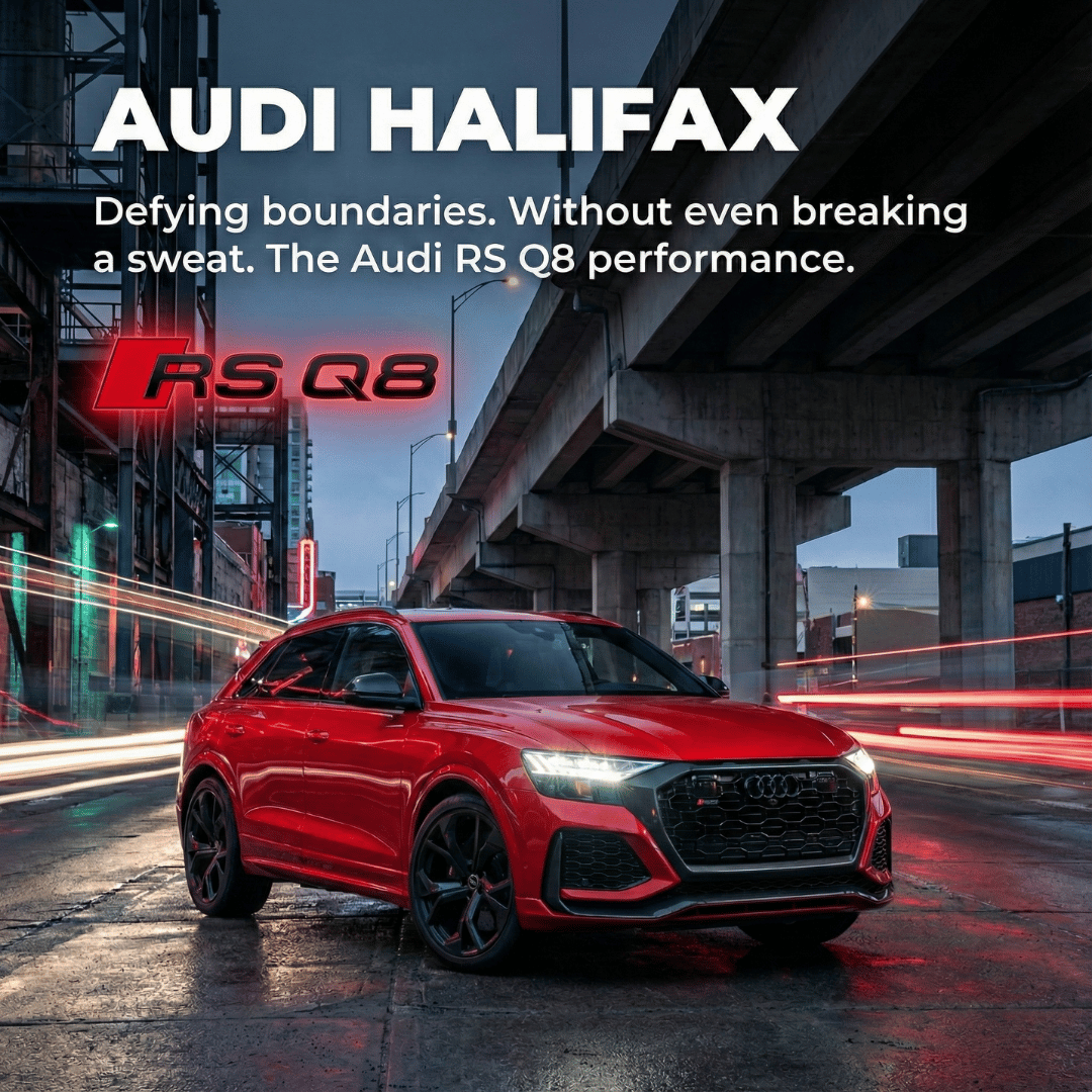 Defying boundaries. Without even breaking a sweat.
The Audi RS Q8 performance. 

audihalifax.autos/2026-RS-Q8