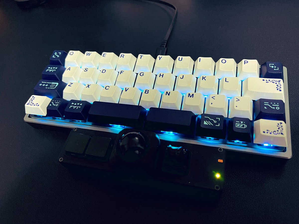 Just Switched the Switches. Keyboard: Trident42 with Nape Switch