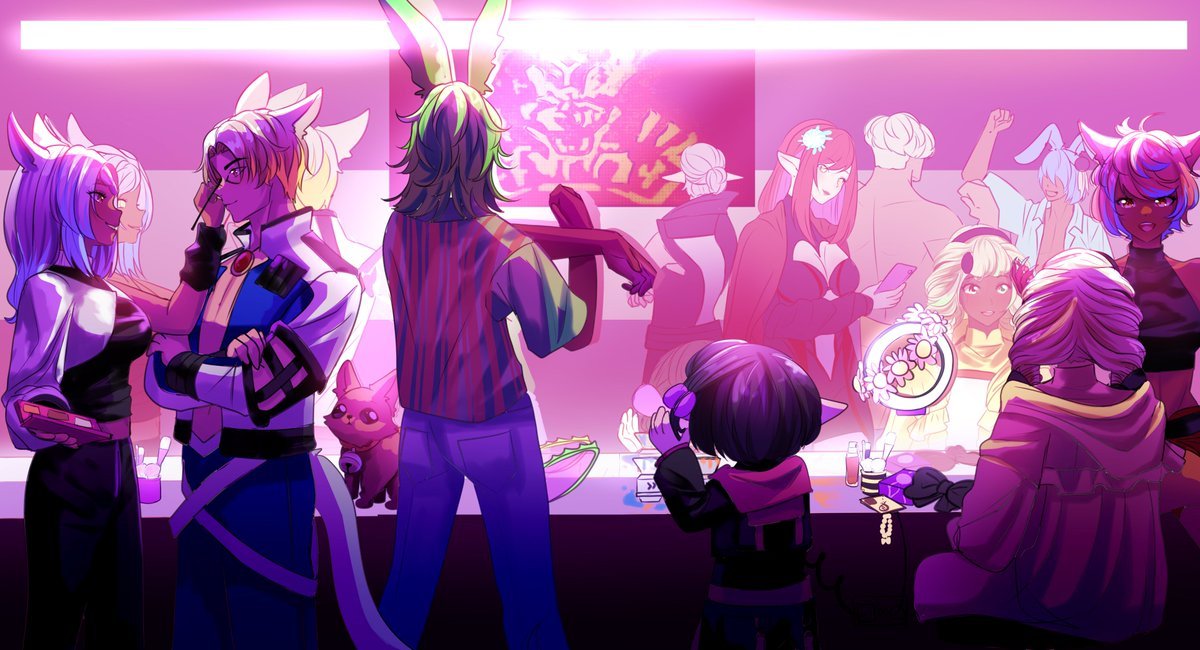 MMomentliveart's tweet image. Good luck to everyone raiding today let's kick some ass!
#ffxiv