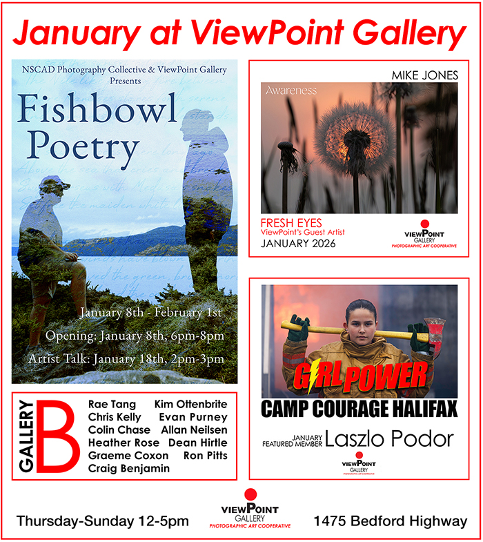 ViewPointHfx's tweet image. January 2026 - What's Happening at ViewPoint Gallery - mailchi.mp/f2e95a765557/v…
