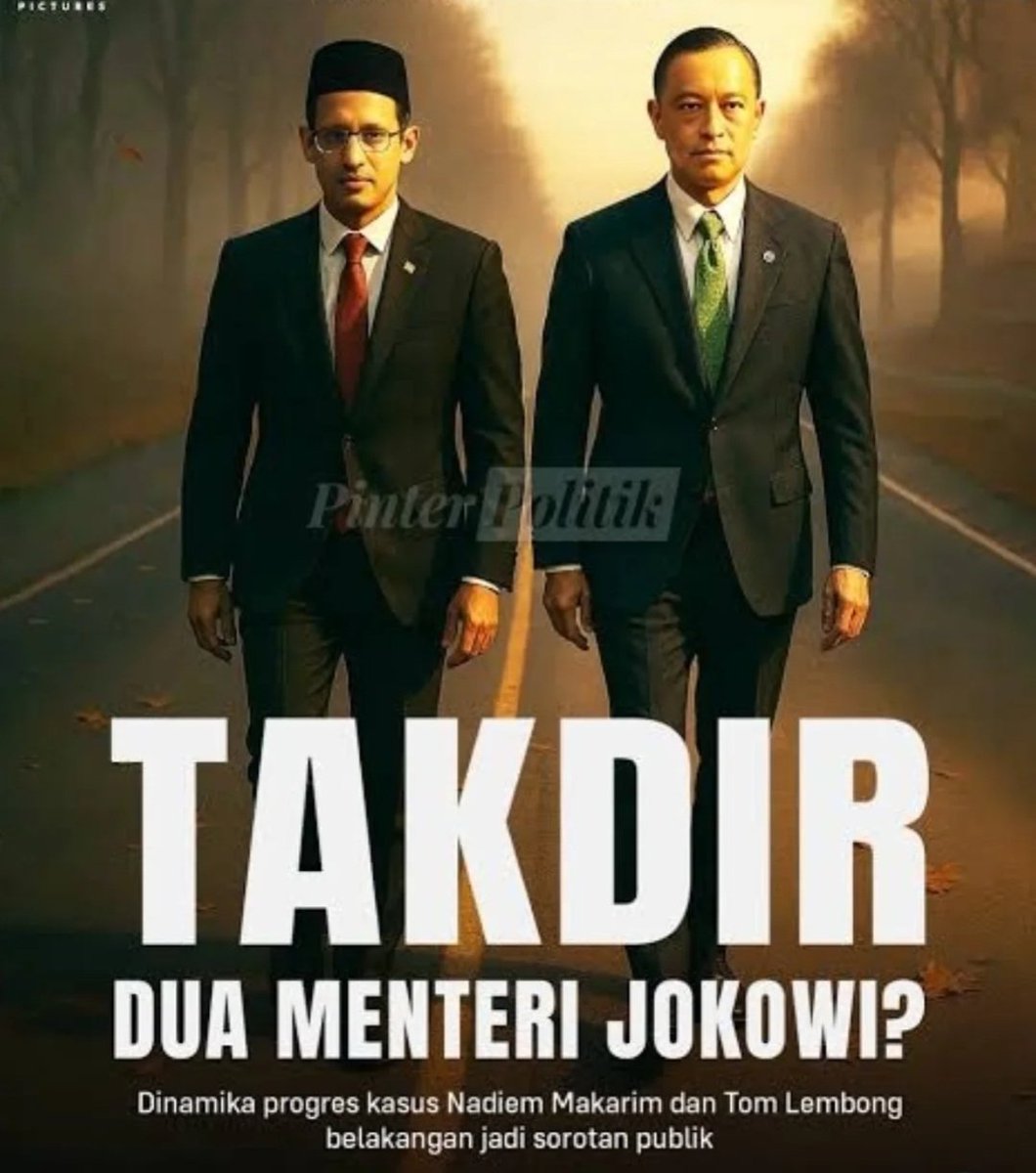 2 lulusan Harvard, Tom &amp; Nadiem.
Masuk jebakan lulusan pasar Pramuka, sederhana tapi daya rusaknya Luar Biasa....