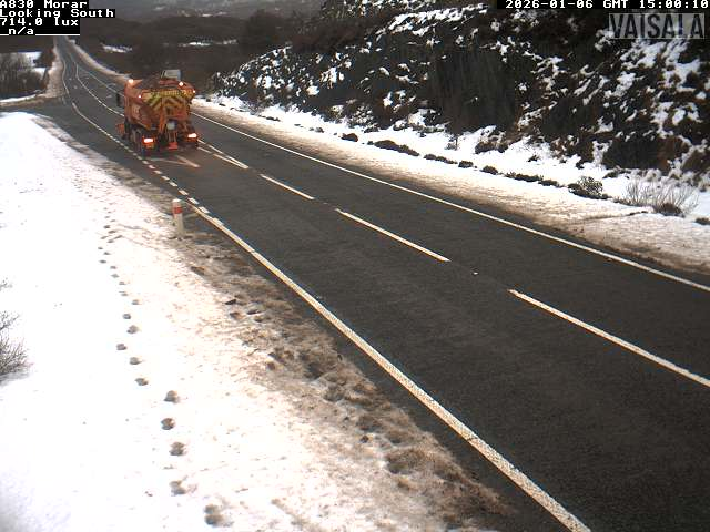 NWTrunkRoads's tweet photo. #Spotted one of our gritters out carrying out a planned precautionary treatment on the #A830 at #Morar - see where our gritters are through @trafficscotland's gritter tracker map here: https://t.co/f1rubXo0rX https://t.co/ODfCG1W9W8