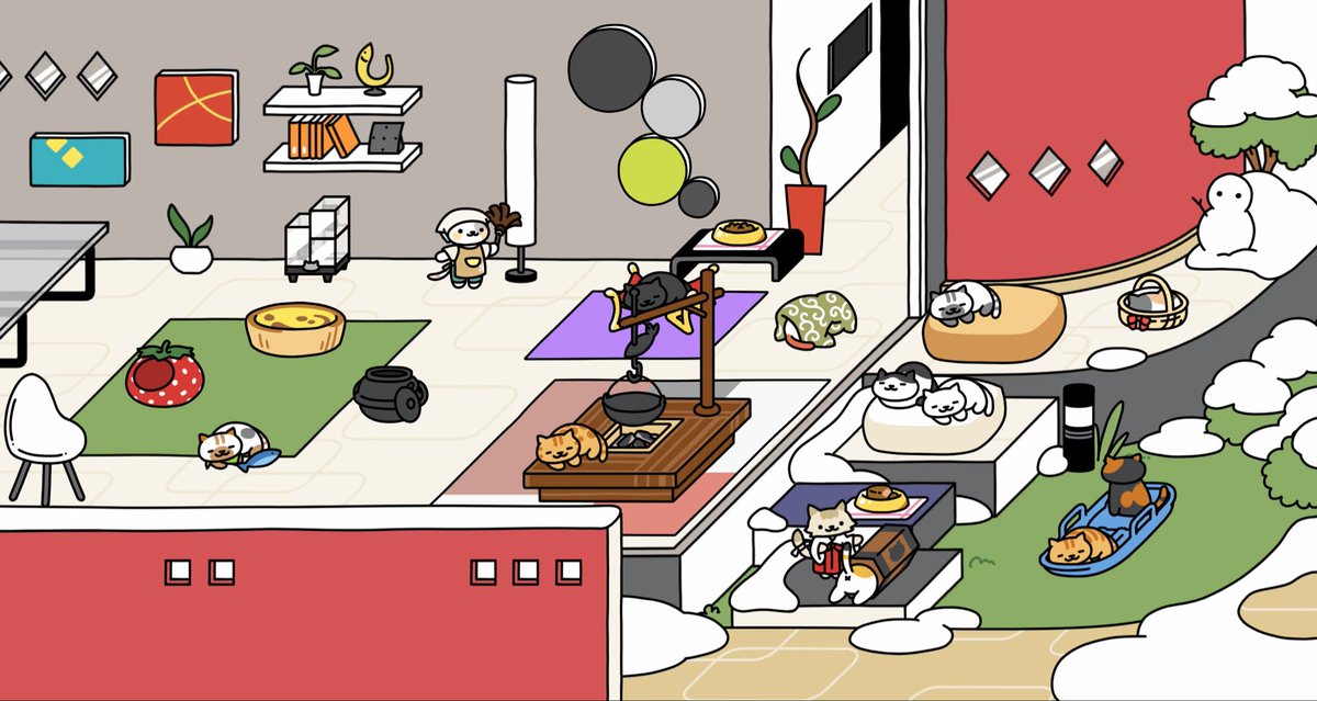 Feanor's tweet image. 新レアねこ、みこさん来た

にわさきに遊びにきてね！→hp.sakuraweb.com/games/neko2/d.…
※アプリを持っていない人はこちら→hp.sakuraweb.com/games/neko2/dl
#ねこあつめ #ねこあつめ２ #ねこあつめ２にわさき紹介