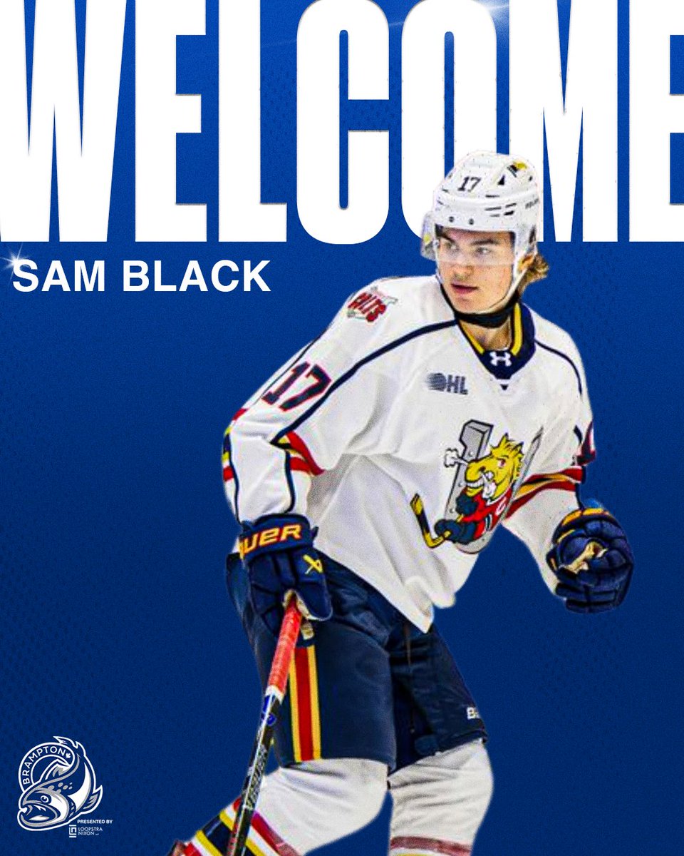 BLACK IS THE NEW BLUE🐟 Welcome, Sam!